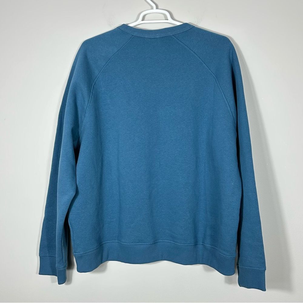 REI Co-op Unisex Sz XXXL Teal Blue Crewneck Sweatshirt Casual Outdoor Pullover - Picture 4 of 12